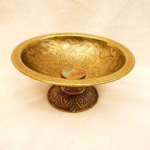 Jewish Display Bowl Gobblet. Metal. Israel.